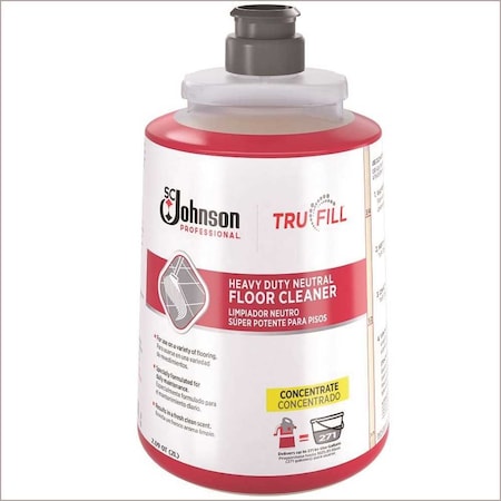 Trufill Heavy Duty Neutral Floor Cleaner Concentrate 2 Liter Cartridge 684502